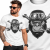 KOSZULKA ŚMIESZNA  MOTO MONKEY